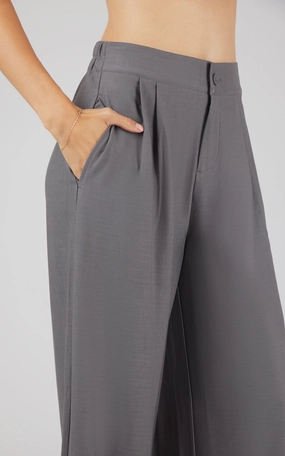 Wear to Work Denim Wide Leg Pant
