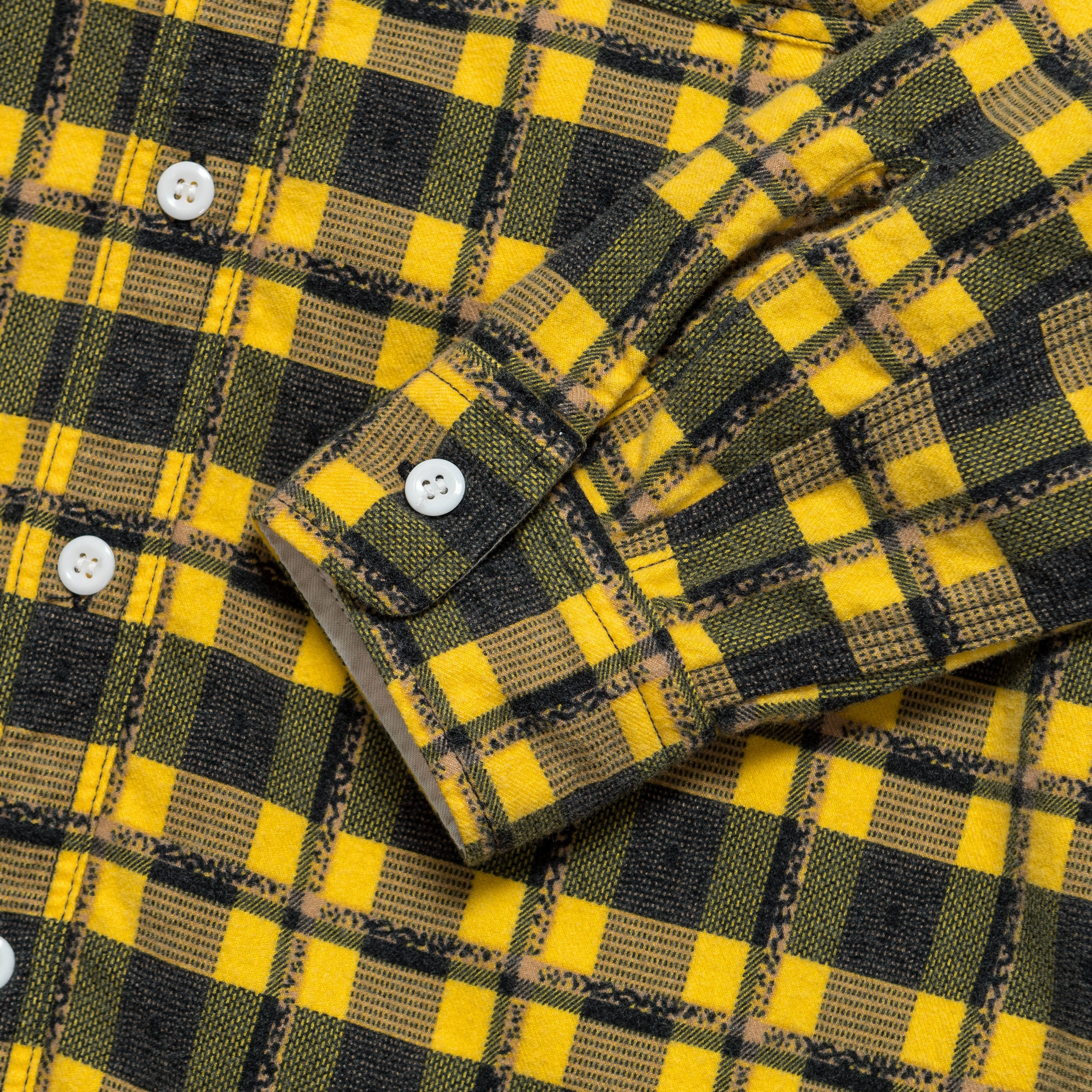Work Print Nel - Yellow
