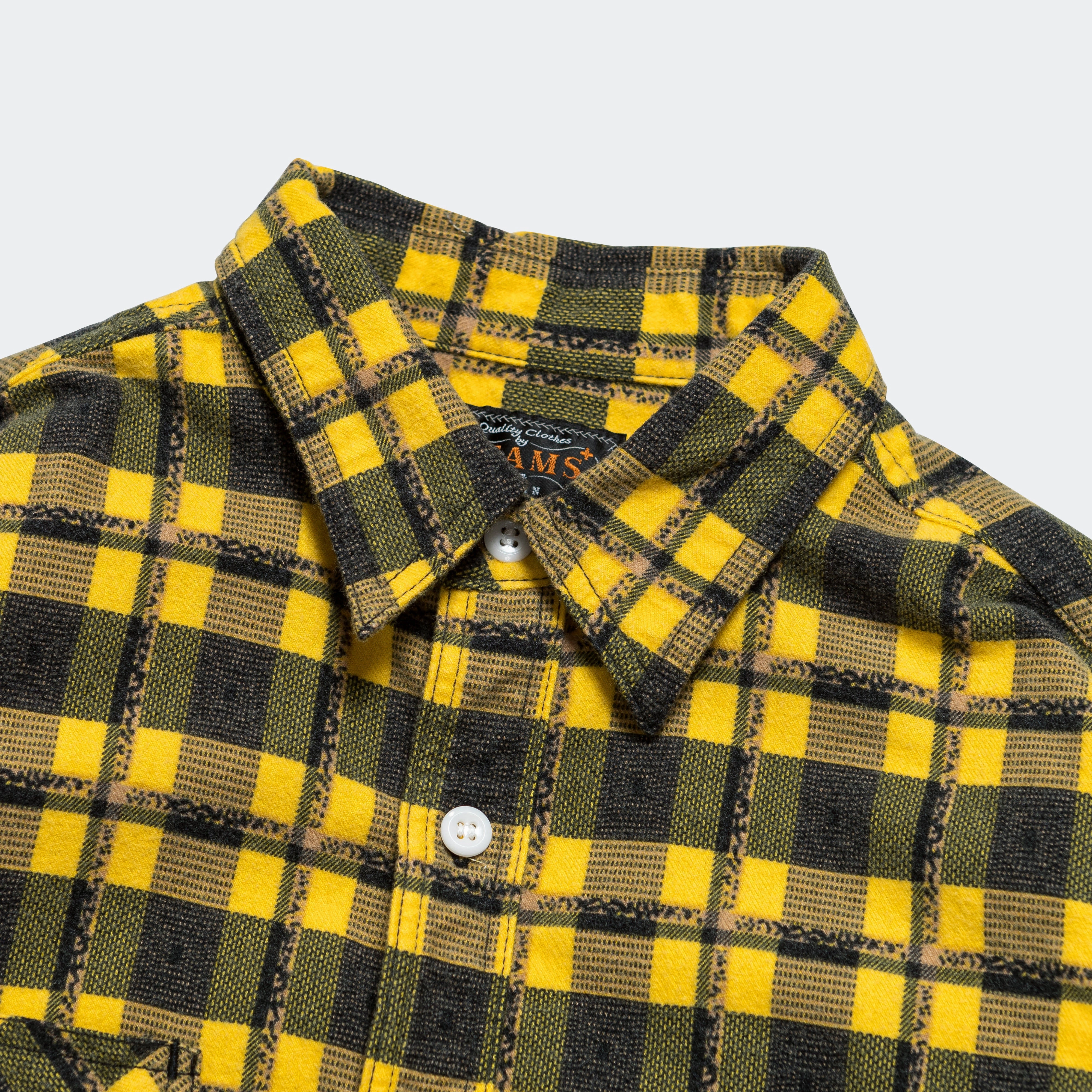 Work Print Nel - Yellow